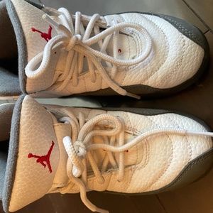 Jordan 12 White and Gray